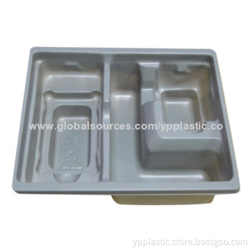PVC Tray, PVC/PET/PETG/PS/PP Material Available, 15-year Gold Manufacturer